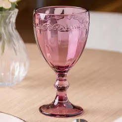 Taça para Água Imperial 320ml Lilás Cristal Ecológico Lyor