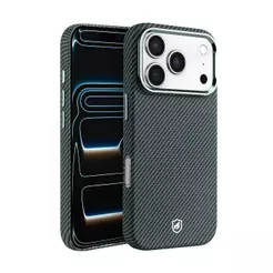 Gshield Capa Case Capinha Anti-impacto Kevlar com Design Slim iPhone 17 Pro, Preta
