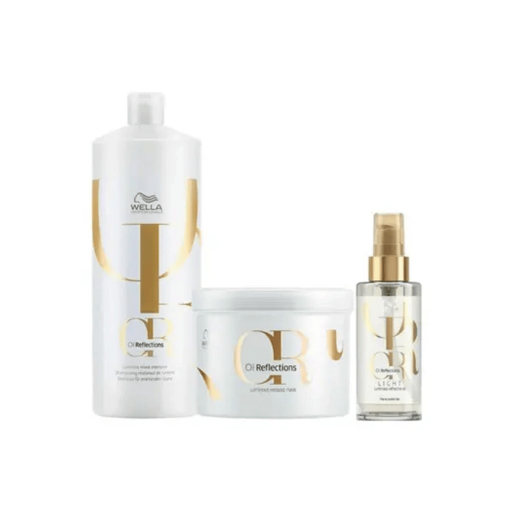 Kit Wella Oil Reflections (3 Produtos)