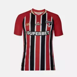Camisa São Paulo II New Balance 25/26 Torcedor Listrada