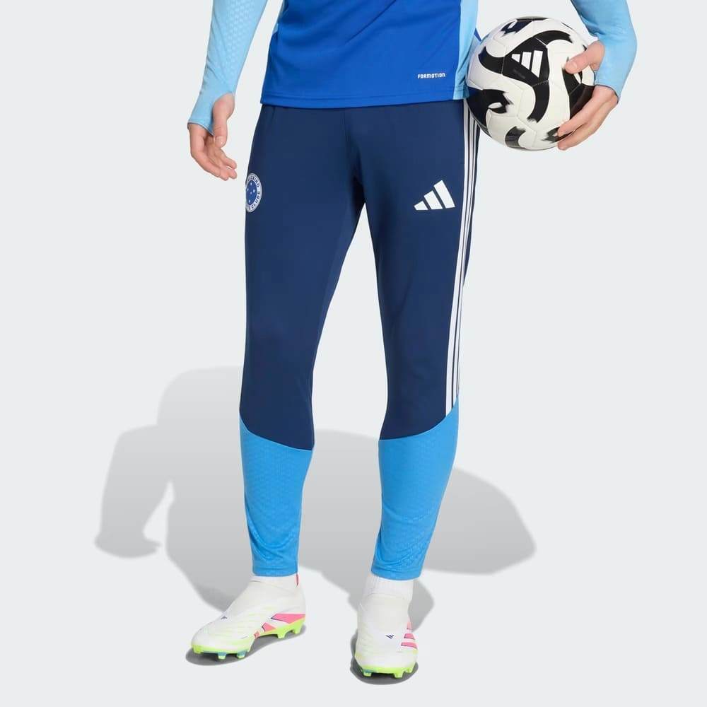 Calça Cruzeiro Treino Adidas 2026 Azul