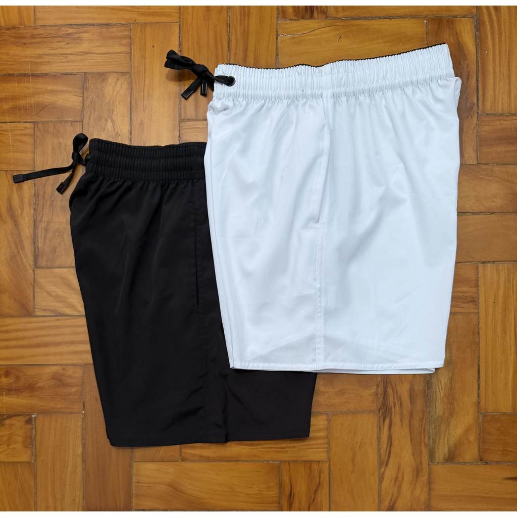 Kit 2 Shorts De Elastano de Treino Piscina Praia Corrida Bermuda Tactel Calção - Envio Imediato