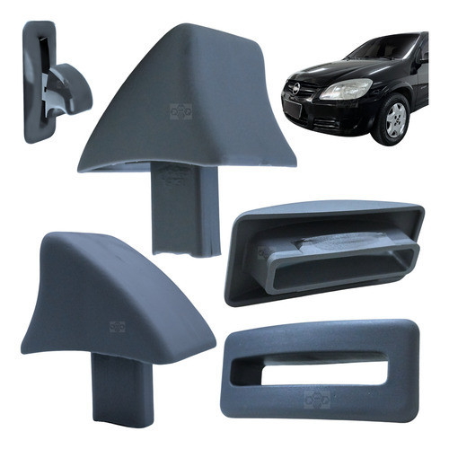 Kit Alavanca Arremate Inclinaçao Banco Celta 2008 2009 2010 COR PRETA