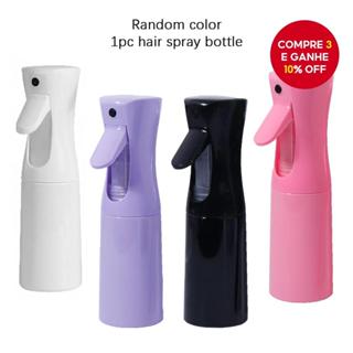 Garrafa de Spray Contínuo de Barbeiro - 200ml, Utilizada por Salão de Cabeleireiro Profissional (Cor Enviada em Oferta na Shopee