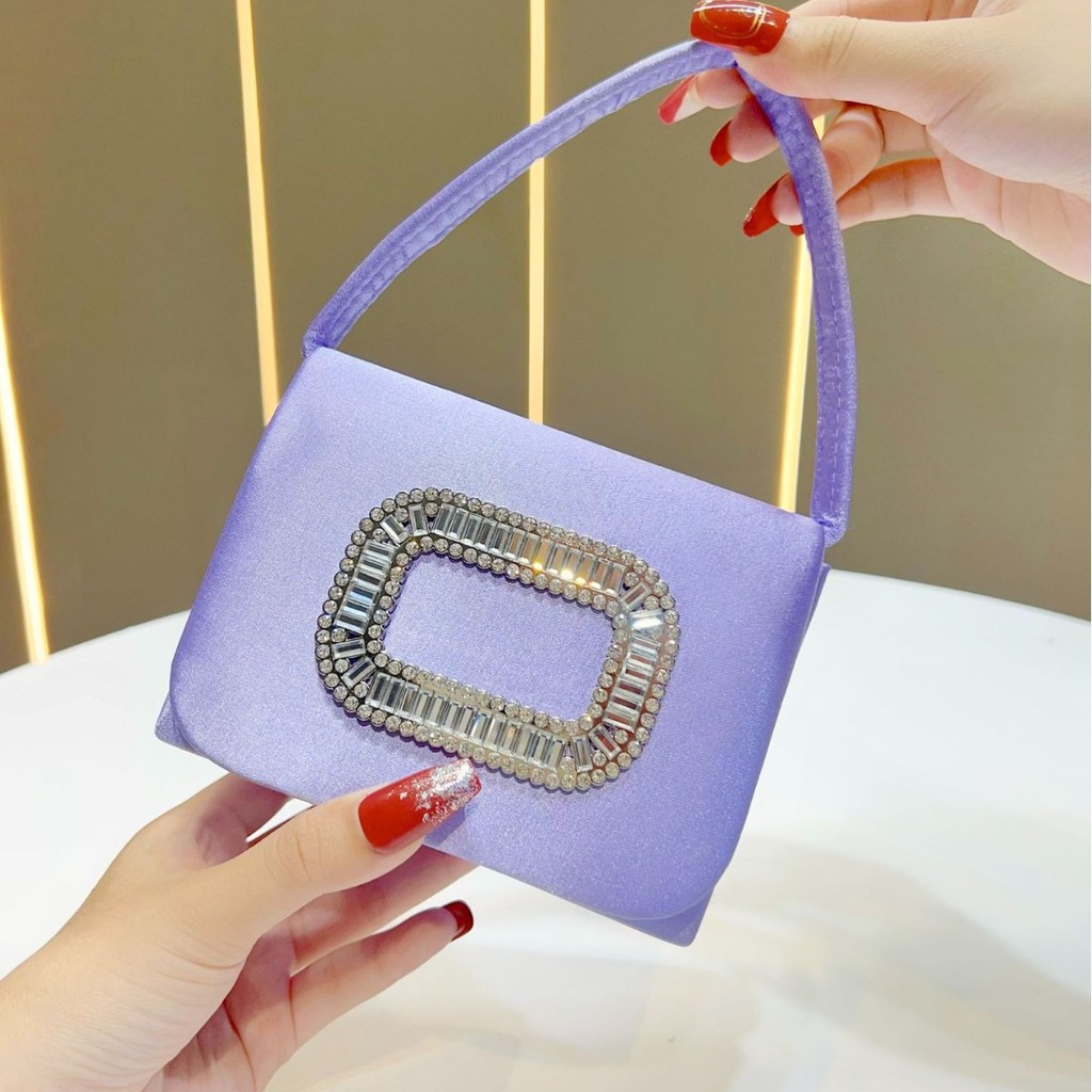 Nova bolsa feminina bolsa de noite bolsa de banquete bolsa de noite bolsa de batom de luxo leve bolsa quadrada pequena b