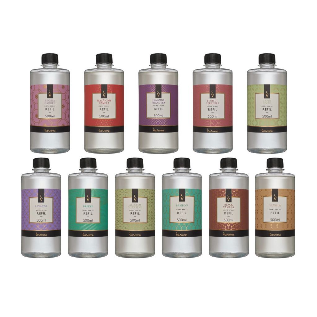 Refil para Home Spray Via Aroma - 500ml