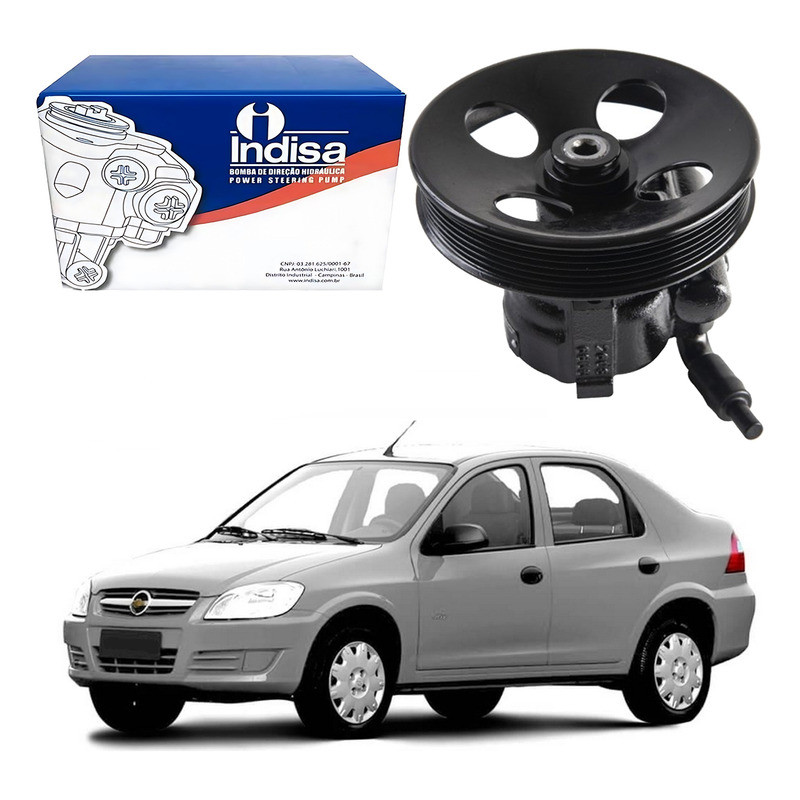 Bomba Direção Hidraulica Indisa Gm Prisma 1.4 2007 A 2010