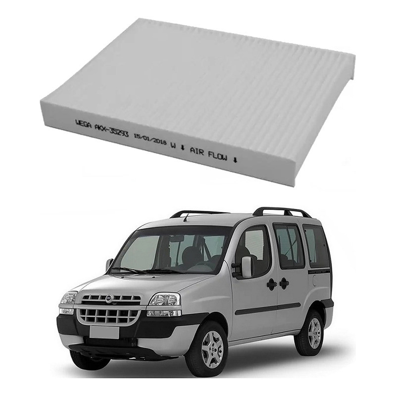 Filtro Ar Condicionado Doblo 1.8 8v 2003 A 2010