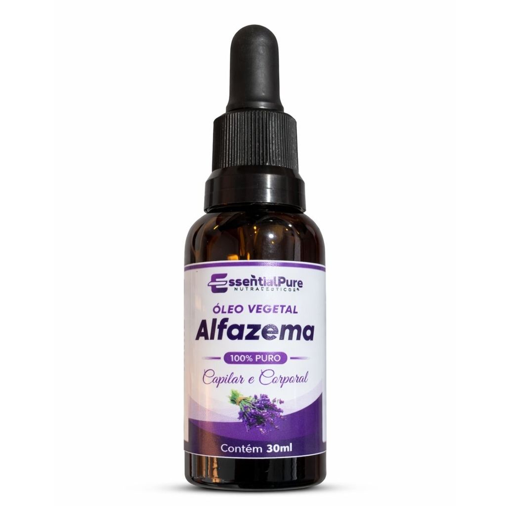 Oleo Vegetal Alfazema 30ml Corporal Capilar Puro - Essential Pure