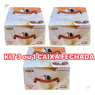 KIT 3 ou 1 Cx Fechada Com 40 Un Doce De Leite Pingo De Ouro Tradicional 900g em Oferta na Shopee