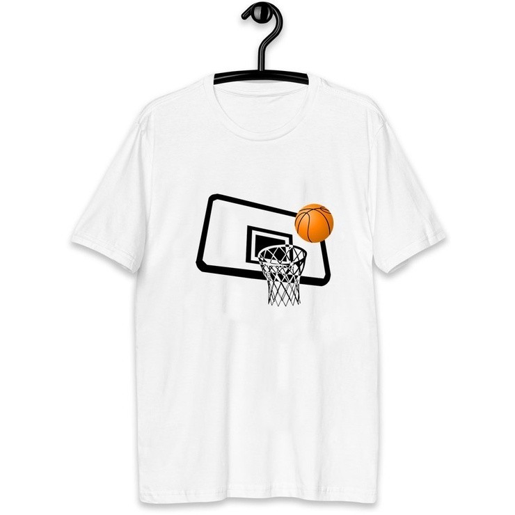 T-shirt 30.1 Camiseta Algodão T-shirt Branco Camiseta Basquete Esporte, Arremesso Basquetebol Envio Rapido Postagem Rapi