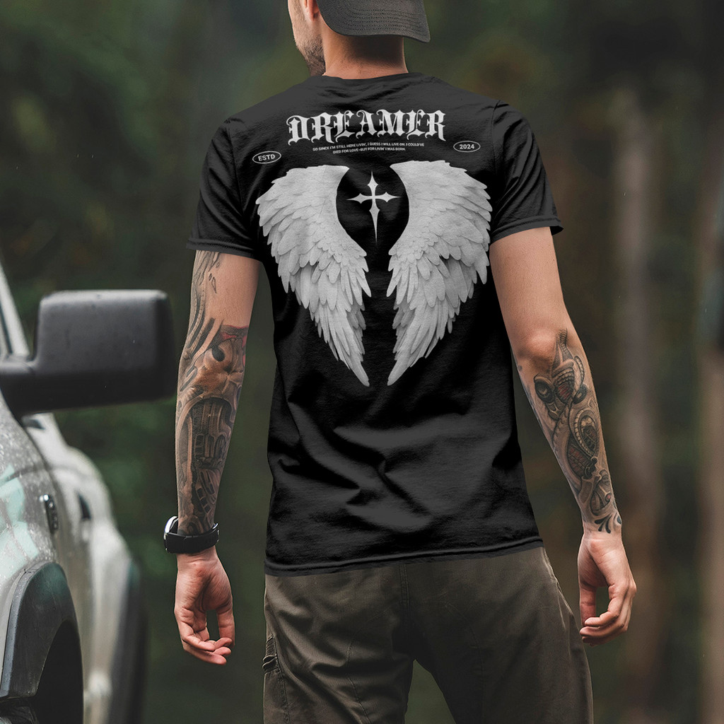 Camiseta Unissex Dreamer Angel Lançamento REF 006