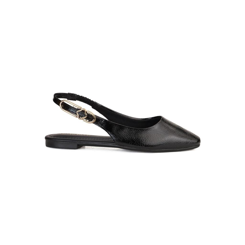 Sapatilha Slingback Bebecê Calce Facil Enfeite Fivela