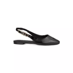 Sapatilha Slingback Bebecê Calce Facil Enfeite Fivela