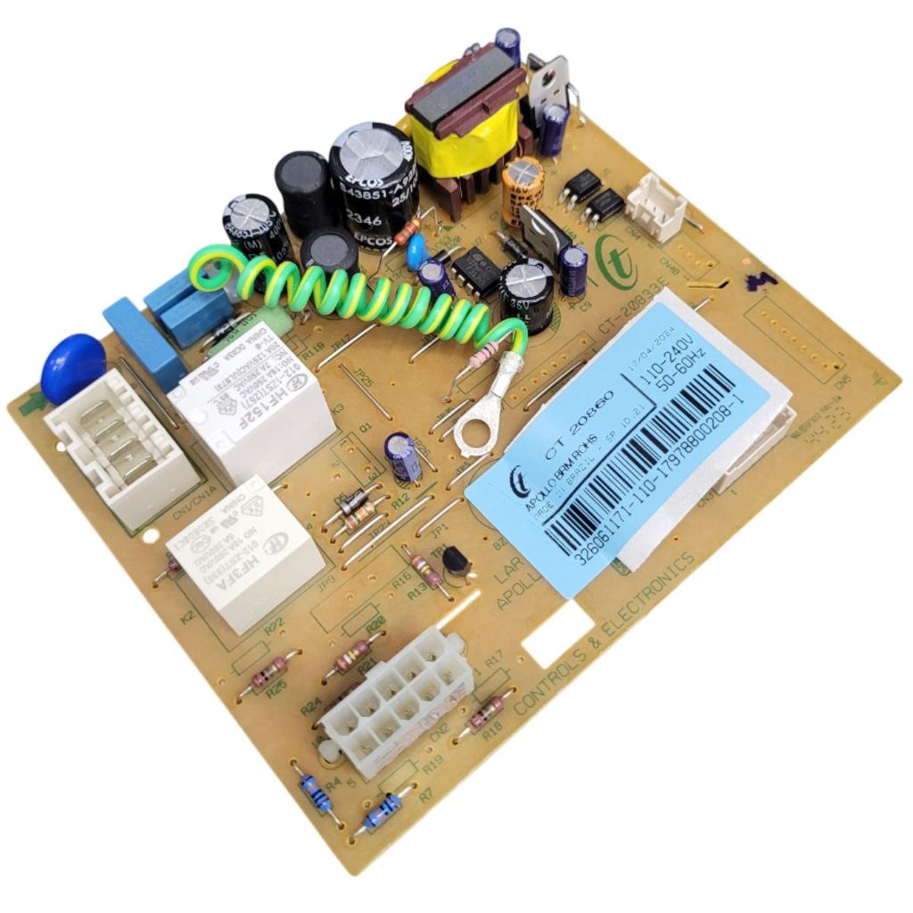 Placa de Potência Geladeira Brastemp BRM49B BRM47B 326061171 Original