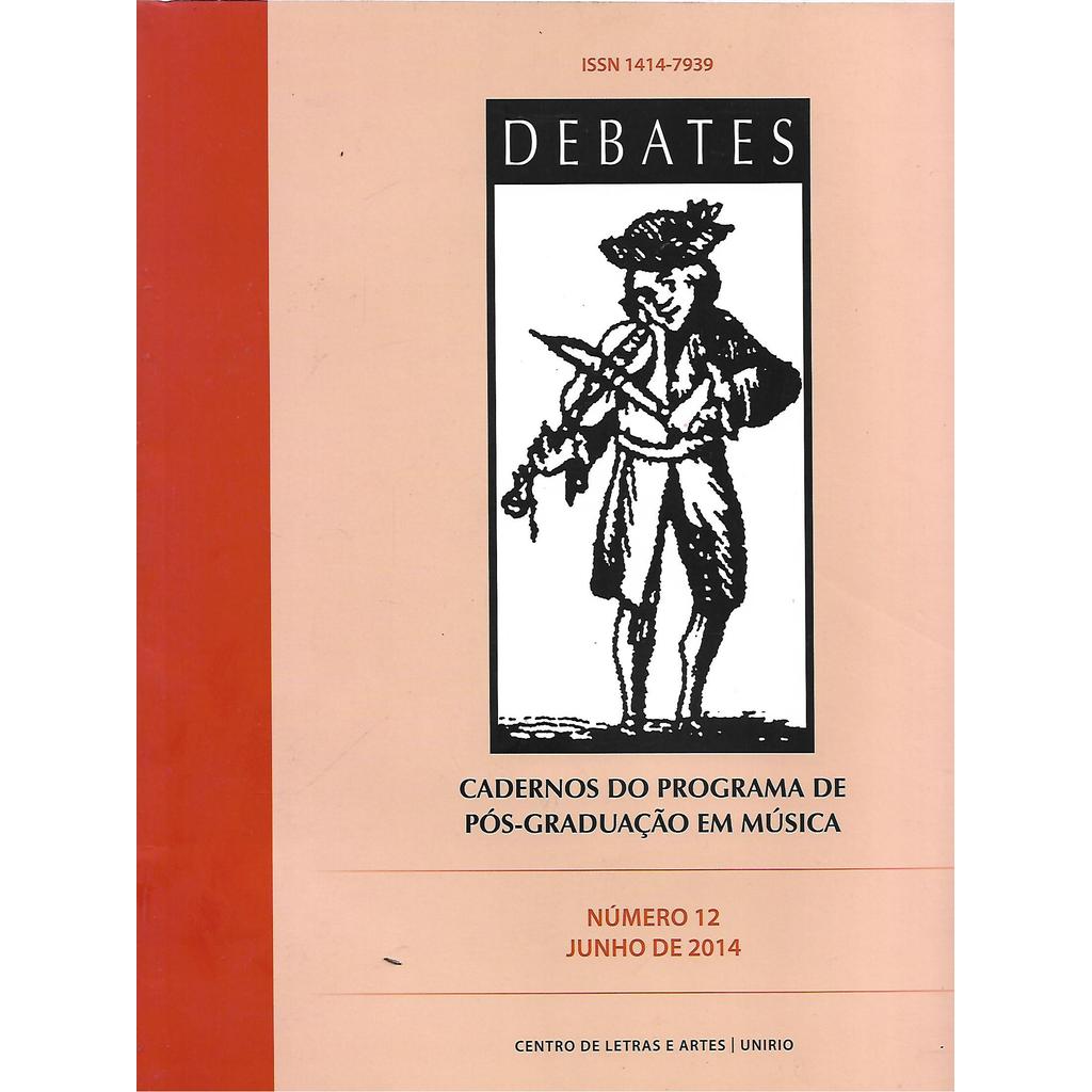 Debates: Cadernos do Programa de Pós - Graduação em Música 12 de Vários Autores 7494645