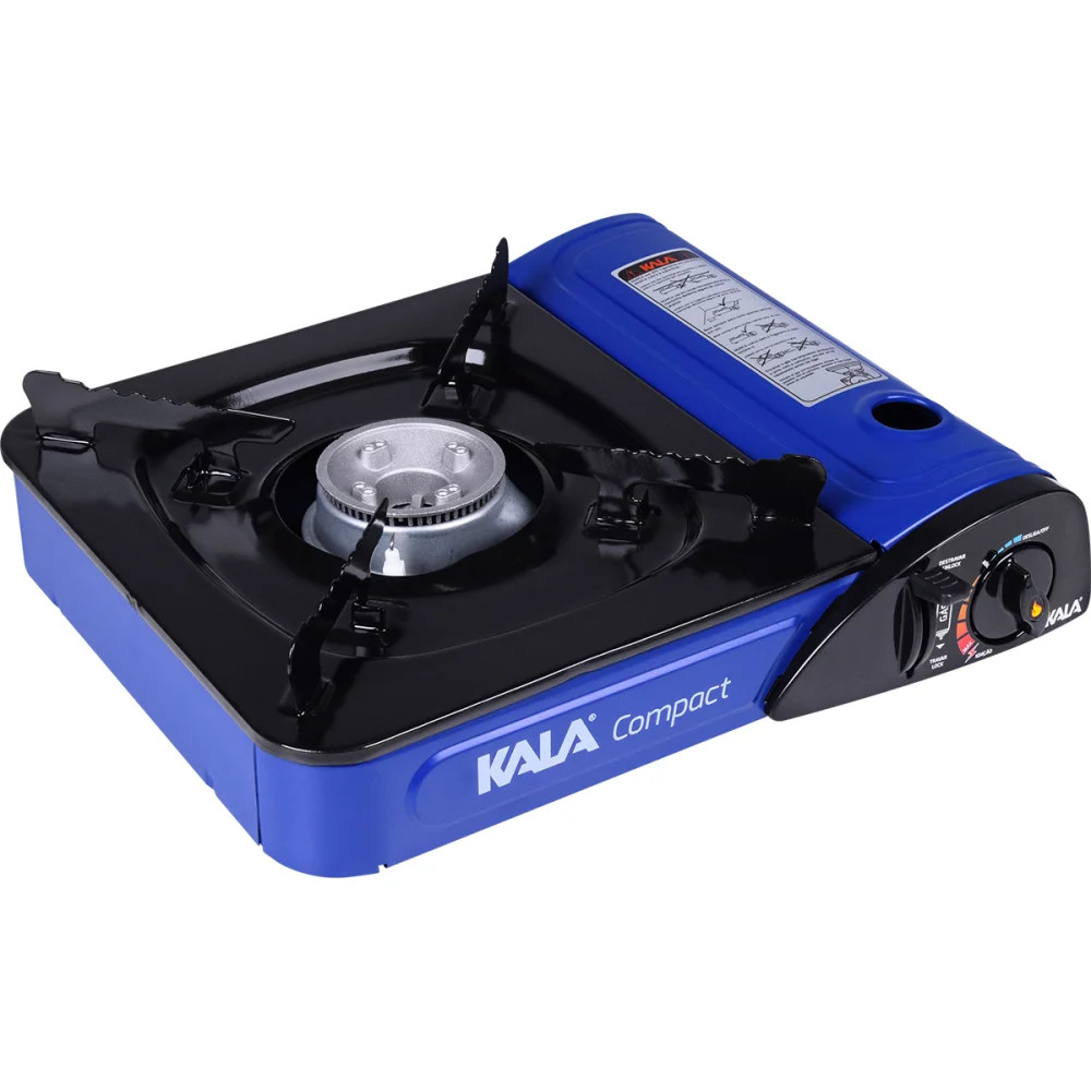 Fogareiro A Gás Compact Azul Kala