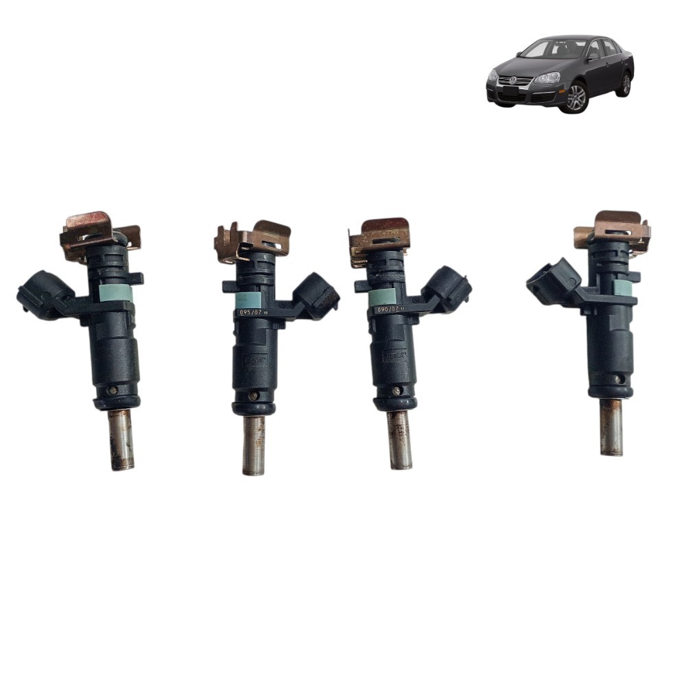 Kit 4 Bico Injetor Combustivel Volkswagen Jetta 2.5 2009
