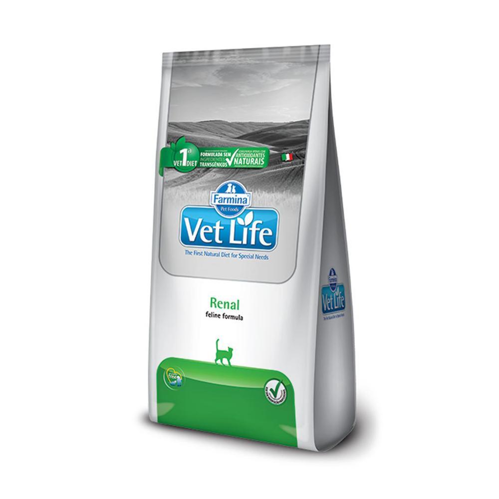Ração Farmina Vet Life Gatos Adultos Problemas Renais 400g