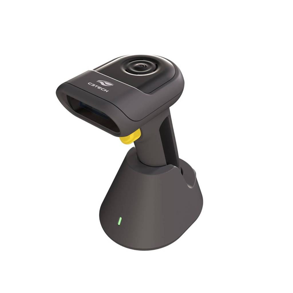 Leitor de código de barras sem fio bluetooth LB-W350BK C3Tech