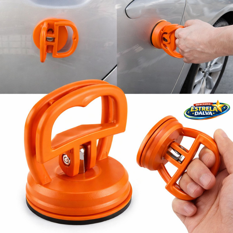 Desamassador Reparador De Carro Com Ventosa Forte Sucção Remove Amassados Vidro Celular Lataria Original