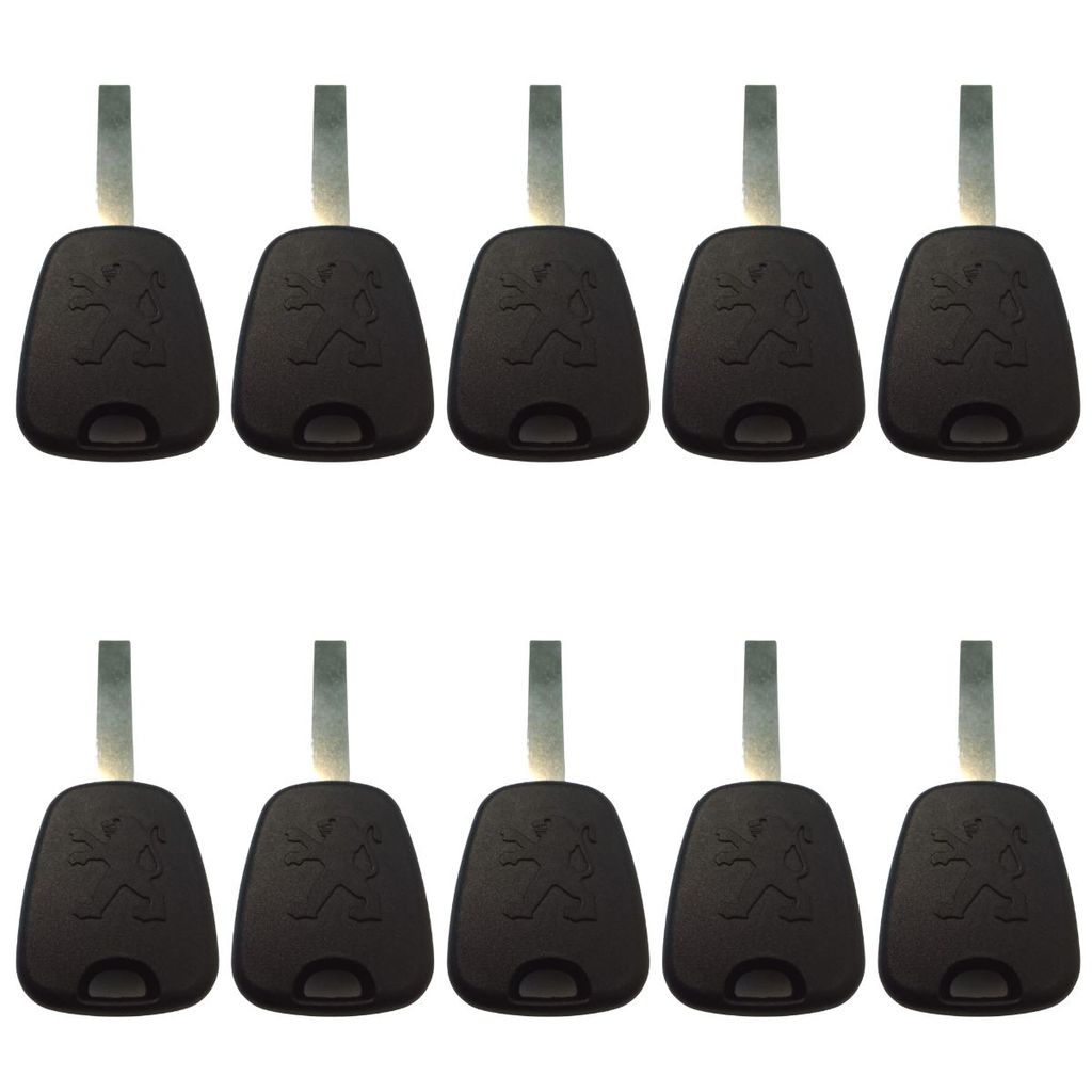 Kit 10 Chaves Gaveta Peugeout 307 Pantográfico Friso Lateral