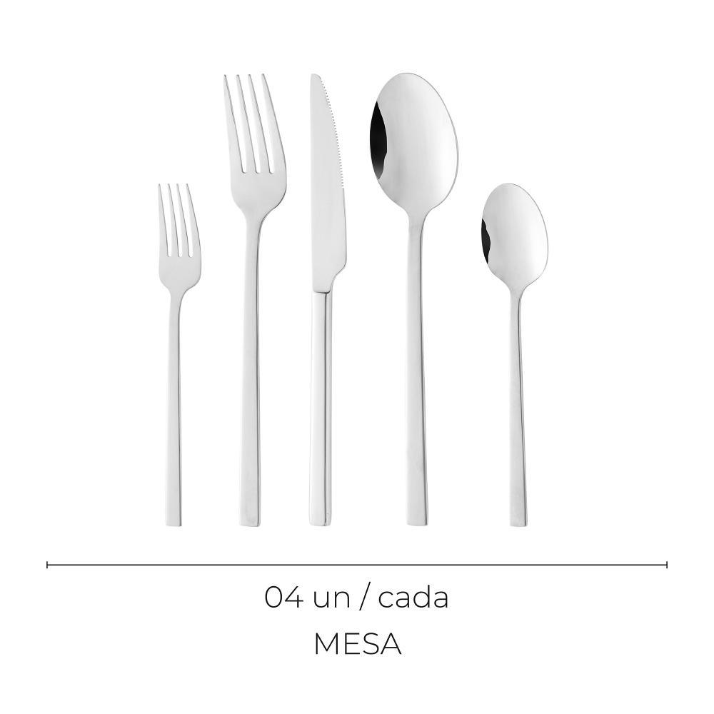 Faqueiro 20 Peças Firenze Aço Inox Wolff em Oferta na Shopee