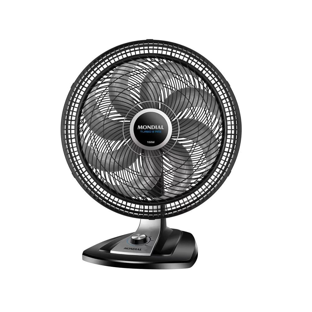 Ventilador de Mesa Mondial Preto VTX-40-8P – 220 Volts em Oferta na Shopee