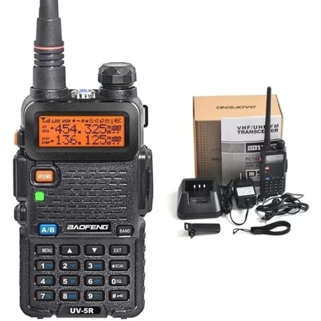 Rádio Ht Dual Band Uhf/vhf Baofeng Uv-5r ALEX