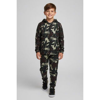 Conjunto Longo Infantil Menino Camuflado Elian Verde em Oferta na Shopee