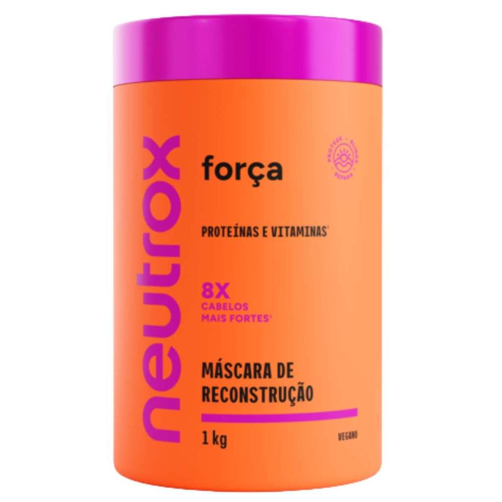 Mascara de tratamento capilar neutrox forca reconstrucao 1kg