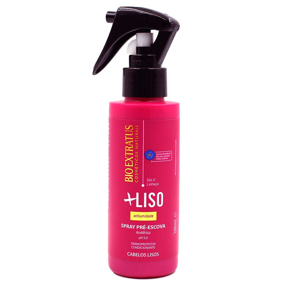 Spray Pré-Escova Bio Extratus +Liso 100ml em Oferta na Shopee