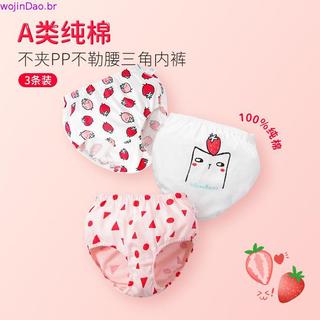 cueca box infantil menino cueca infantil Meninas cueca de algodão classe um bebê bebê pão calças crianças meninos cuecas