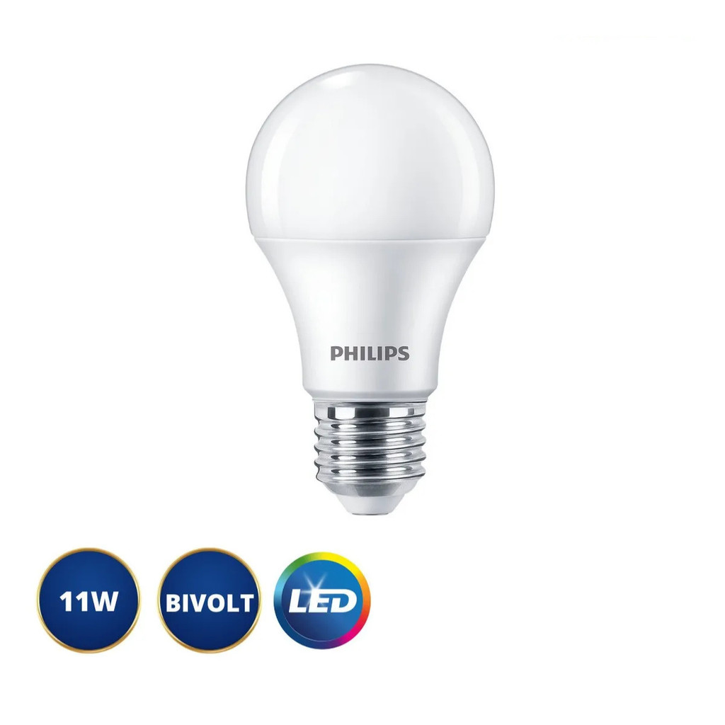 LÂMPADA LED BULBO A60 11W 4000K 1018LM BIVOLT — imagem 2 de 2