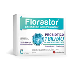 Florastor Probiótico 1 Bilhão C/12 Cápsulas - União Química