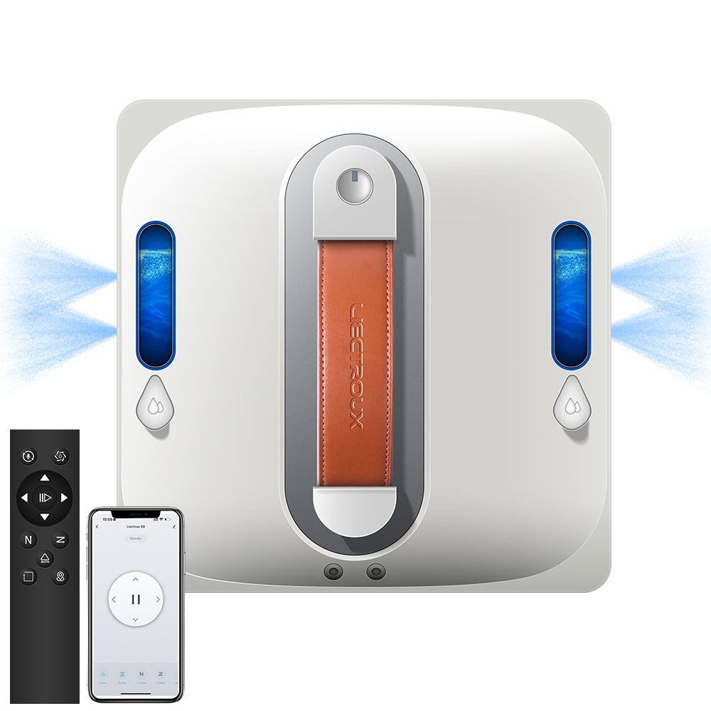 Robô Limpa Vidros Liectroux S11 - Para Janelas, Espelhos e Azulejos, Controle via Aplicativo, Controle Remoto ,Bivolt