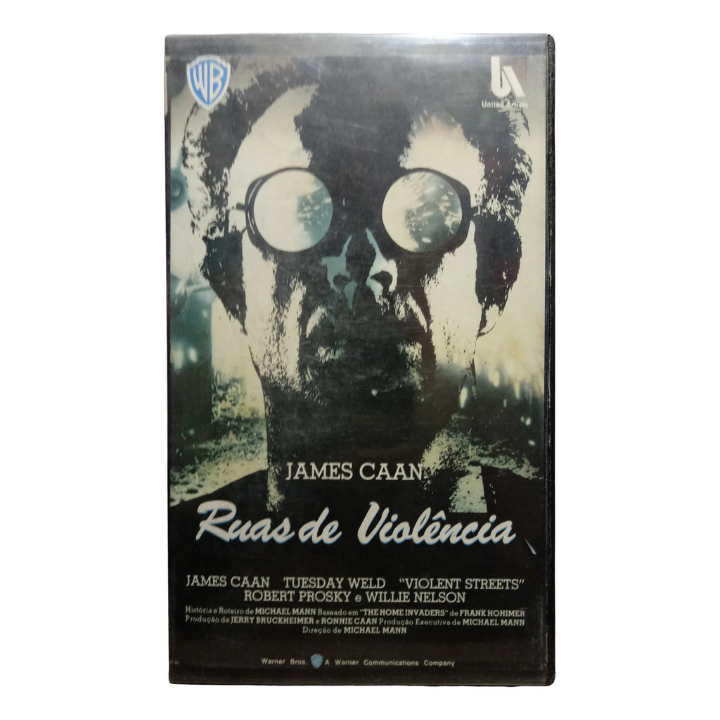 Vhs Ruas De Violência - James Caan - Tuesday Weld