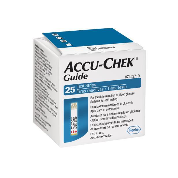 Accu-Chek Guide Test Strip 25ct Latam
