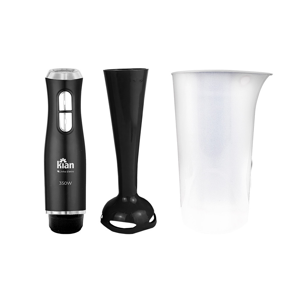 Mixer 2 Velocidades 350W Preto Com Copo 700ml Kian - 127V em Oferta na Shopee