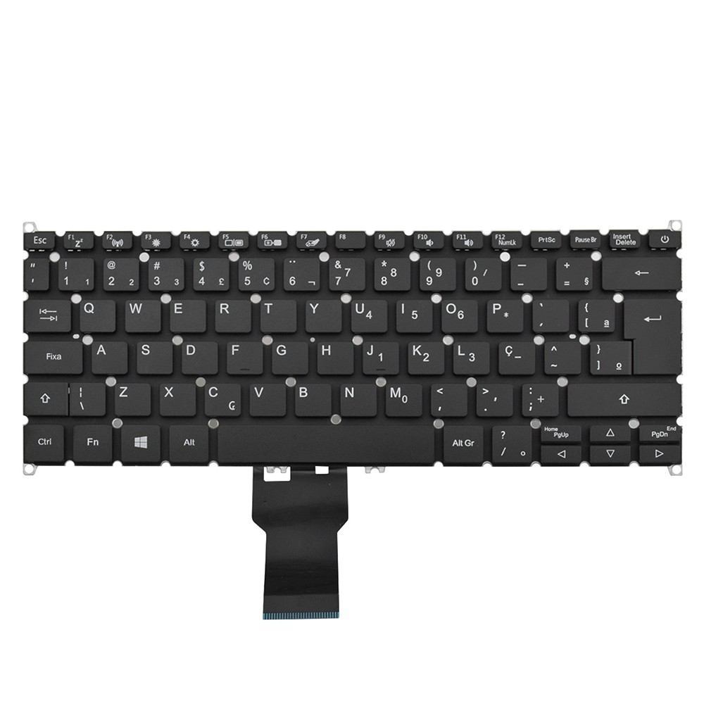 Teclado para Notebook Acer Aspire 5 A514-54-52TY Preto em Oferta na Shopee