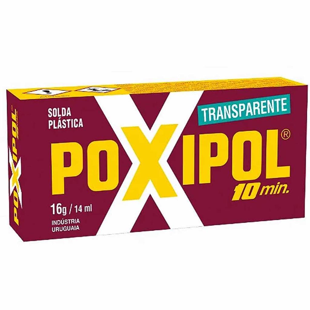 Adesivo Epóxi Líquido Transparente 10Min - 16G/14Ml (521230) - Poxip