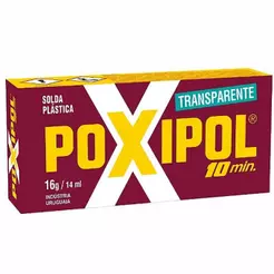 Adesivo Epóxi Líquido Transparente 10Min - 16G/14Ml (521230) - Poxip