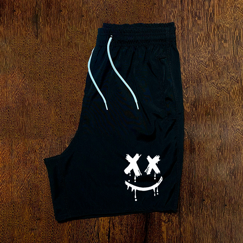 Bermuda Masculina Urban Life Street Minimalista Elastano Short Tec tel Com Elastano
