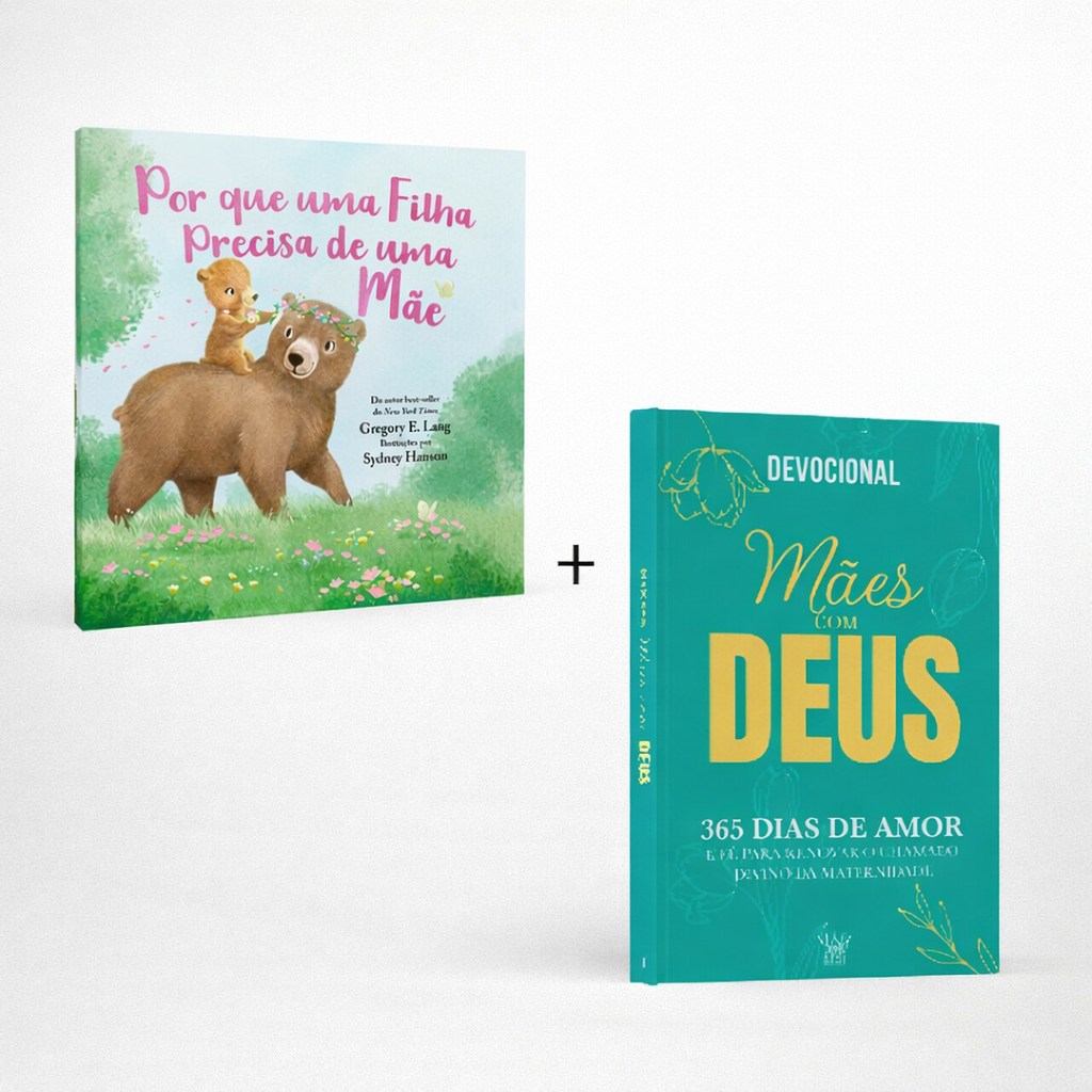 Combo Mães Ed. 01 - Livro Devocional + Livro Infantil em Oferta na Shopee