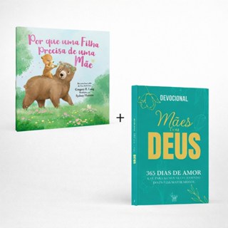 Combo Mães Ed. 01 - Livro Devocional + Livro Infantil em Oferta na Shopee