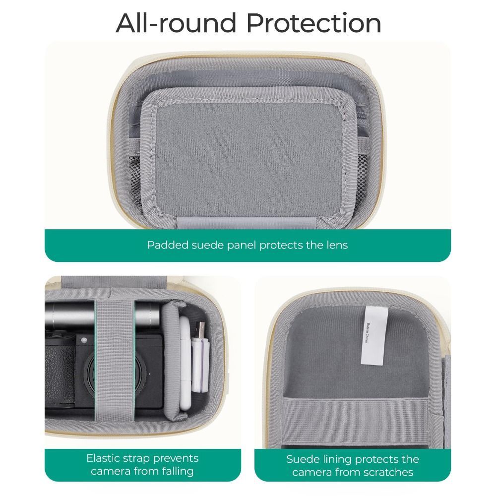 Câmera Digital MYRON1 , Bolsa De Inserção De Inchada Espessada , Crossbody Leve À Prova De Choque D'água — imagem 2 de 2