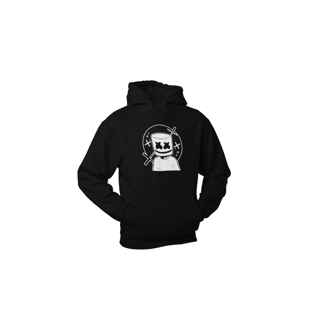 Blusa Moletom Casaco Marshmallow Dj Music Dance Tumblr