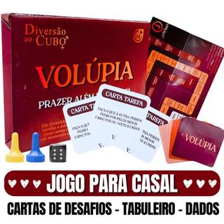 Volupia Jogo Para Namorados Jogo De Tabuleiro Verdade E Desafio Jogo Para Casal C/Cartas E Dados Para Noites Românticas