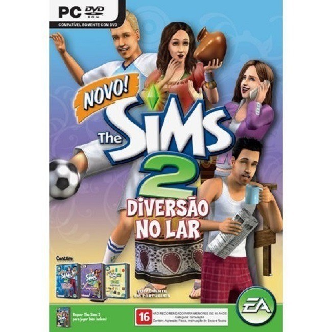 Game Pc The Sims 2 Diversão No Lar Original (usado)