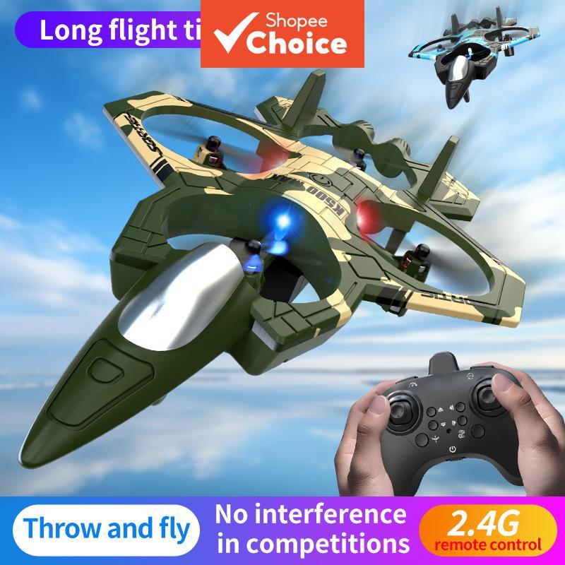 K500 MAX RC Drone Fighter Jet Aeronave De Controle Remoto Altura Fixa Hovering Stunt Roll Com Luzes LED 2.4G Quadcopter 